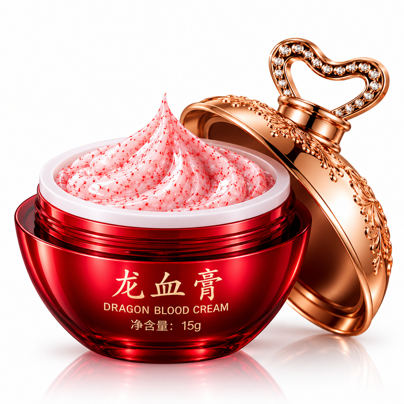 Creme Facial Anti-Envelhecimento com Extrato de Sangue de Dragão