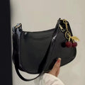 🍒 Bolsa Baguete Cereja Elegance + Chaveiro