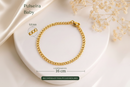 Pulseira Feminina Baby em Aço Inox – Prata ou Dourado