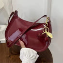 🍒 Bolsa Baguete Cereja Elegance + Chaveiro