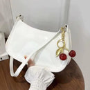 🍒 Bolsa Baguete Cereja Elegance + Chaveiro