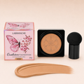 BB Cream/Base/Corretivo com Esponja com Formato de Cogumelo / Base Clareador Maquiagem Creme Clareador Cor Marfim e Natu