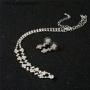 Conjunto Feminino 2/3/4 Peças Dourado ou Prateado Colar Brincos Pulseira Anel Brilhante